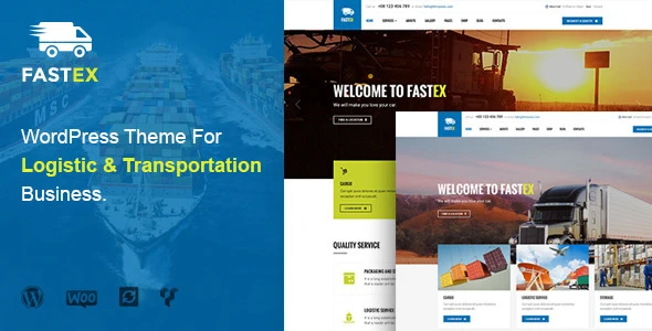 FastEx – Logistics WordPress Theme