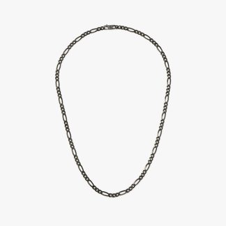 Mens Black Filia Chain Necklace