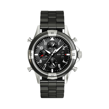 Black Numeral Dial